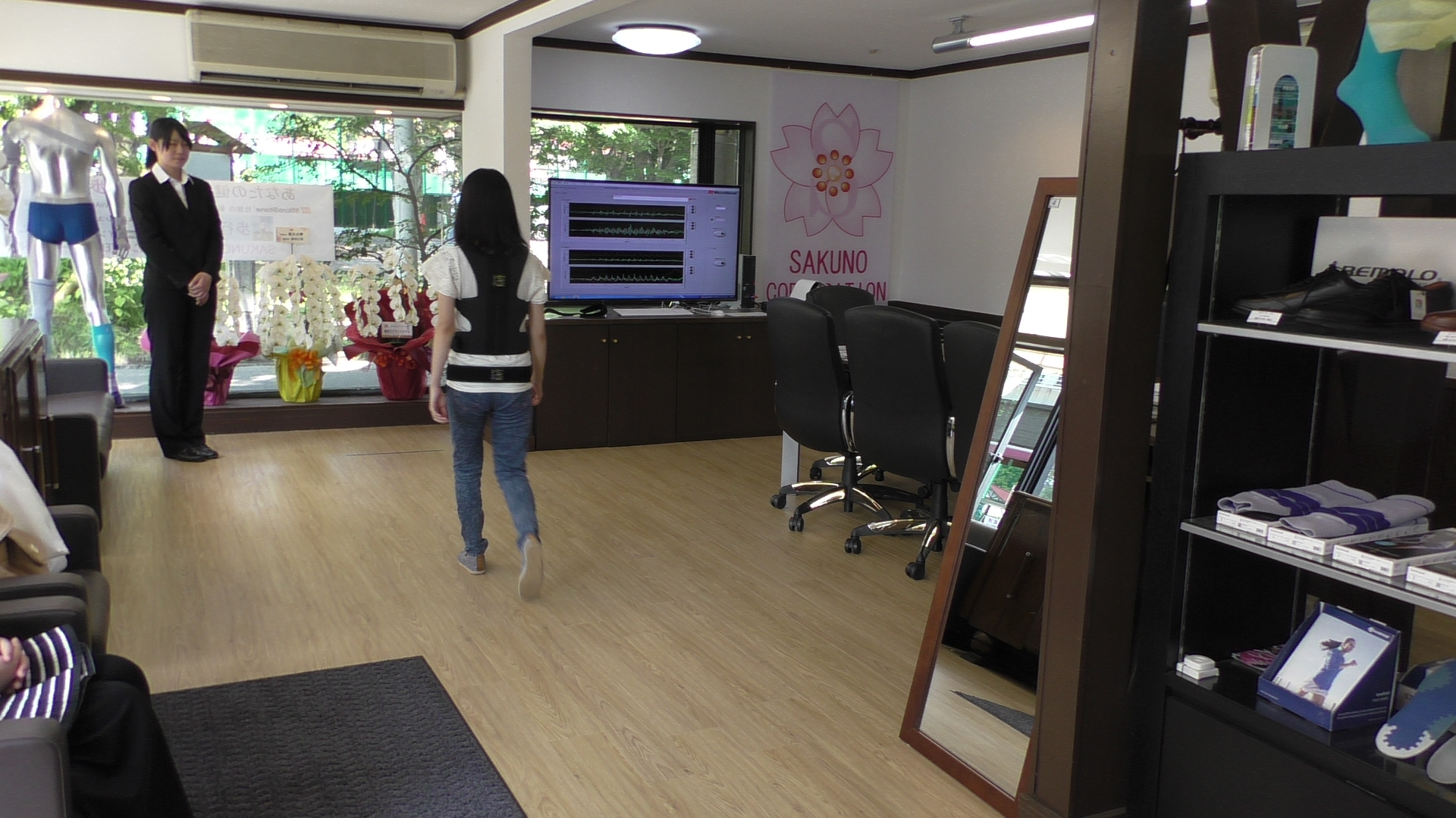 小型計測器「THE WALKING