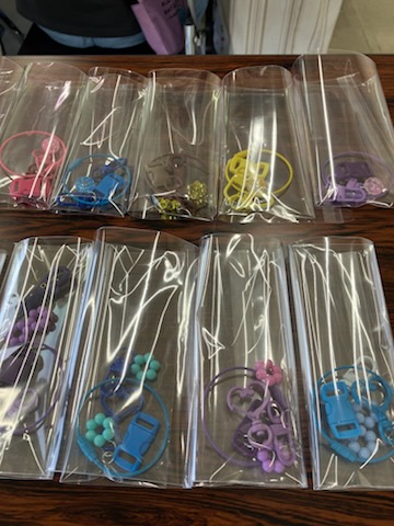 できあがったパラコードストラップ