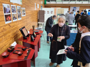 漆器職人ブース2の画像です