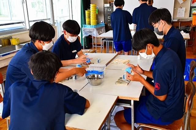 泥団子づくり2の画像です