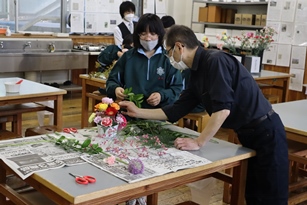 フラワーアレンジメント1