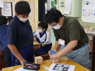 木工体験の様子2