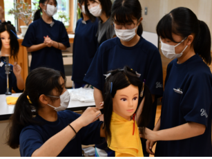 ヘアカット体験の画像です