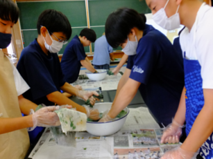 藍染め体験2の画像です