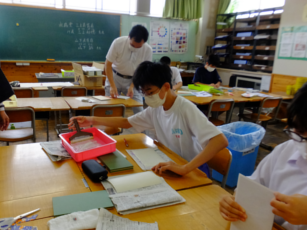 屏風制作2の画像です