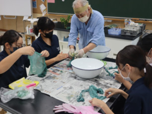 藍染体験の画像です