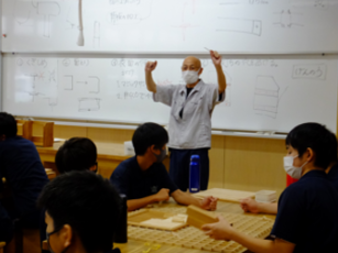 組子細工体験1の画像です