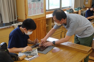 彫金の画像です