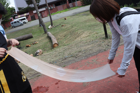 藍染め工程の様子2