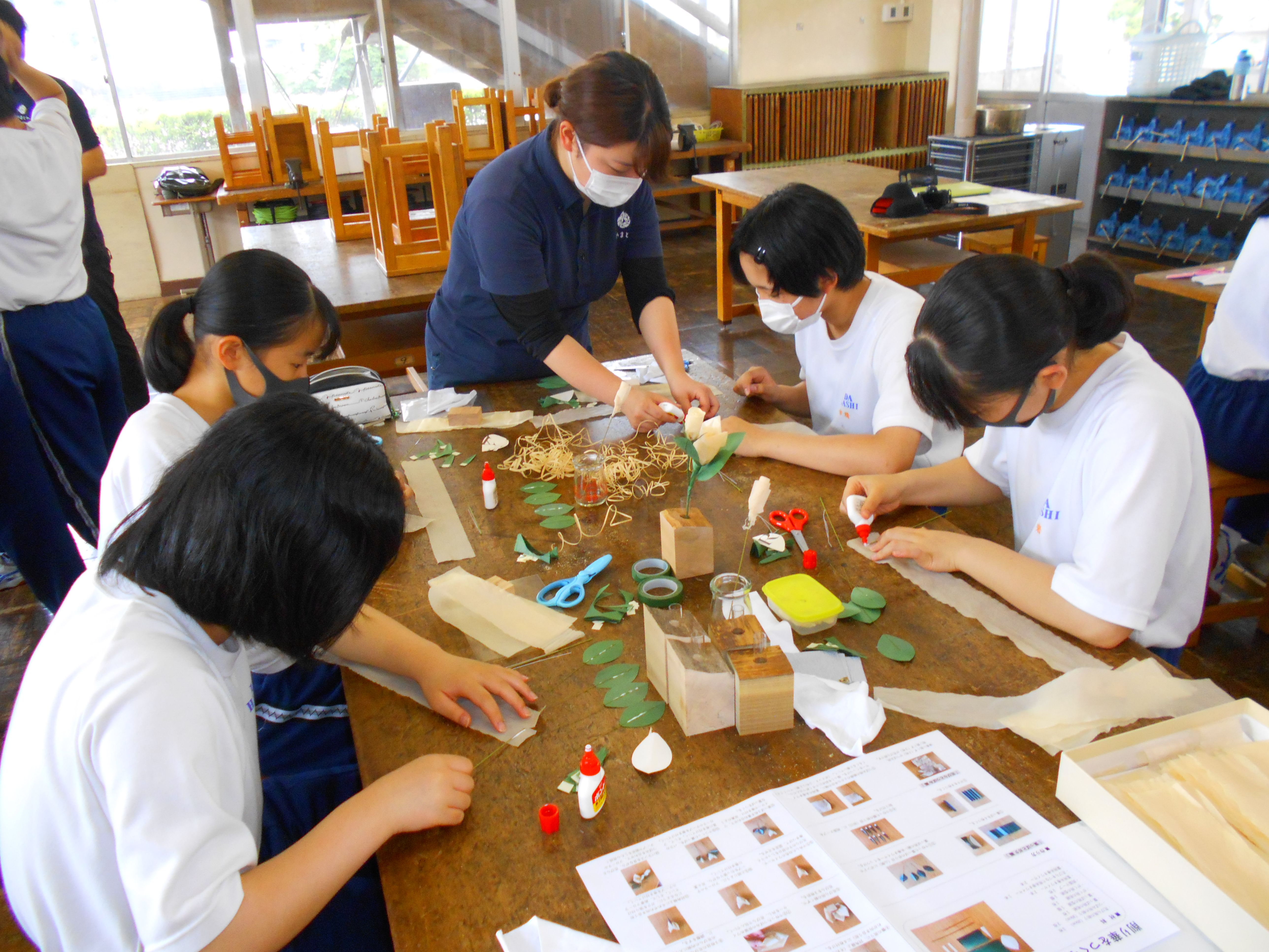 木工体験の様子2