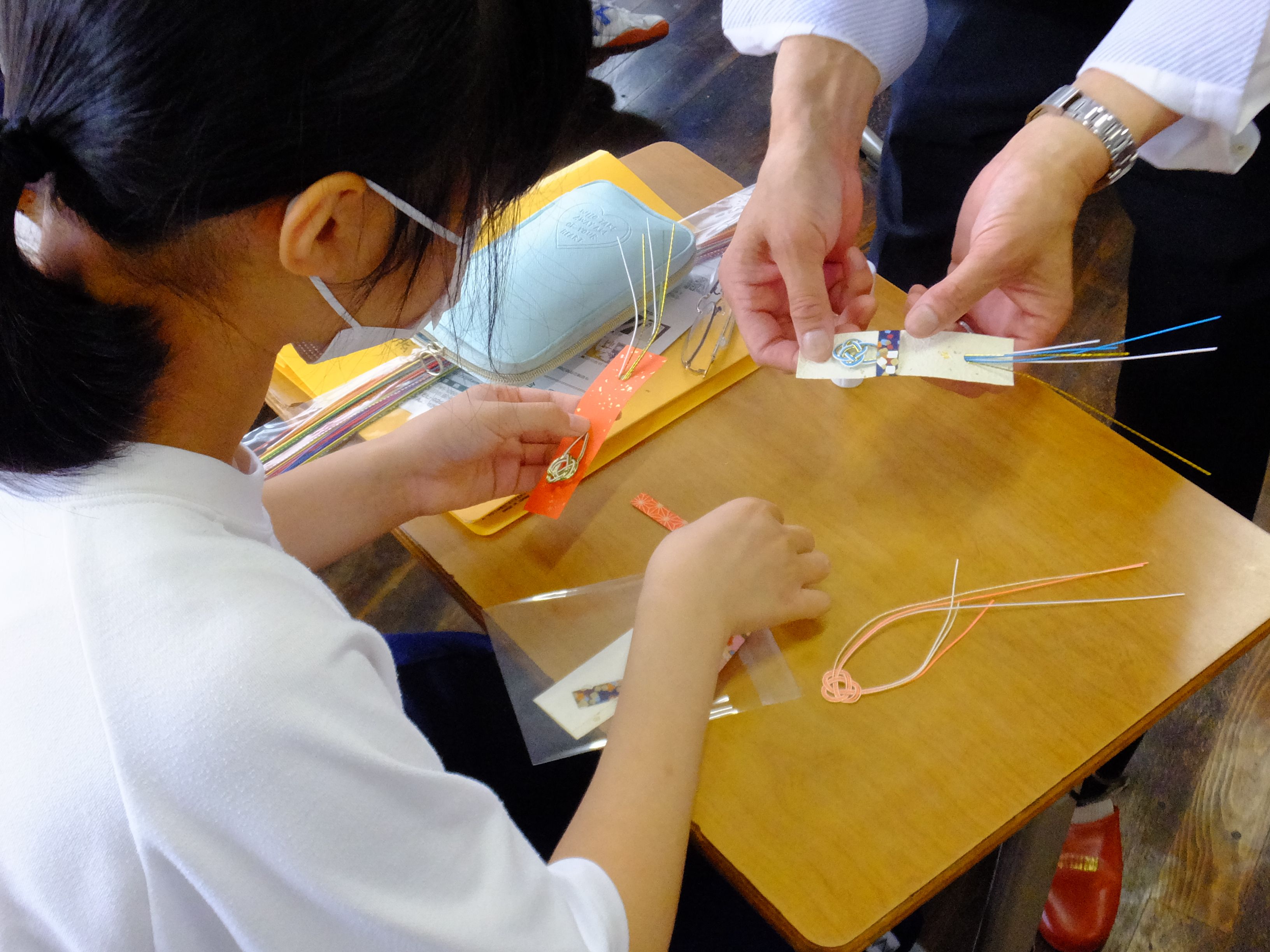 水引体験の様子2